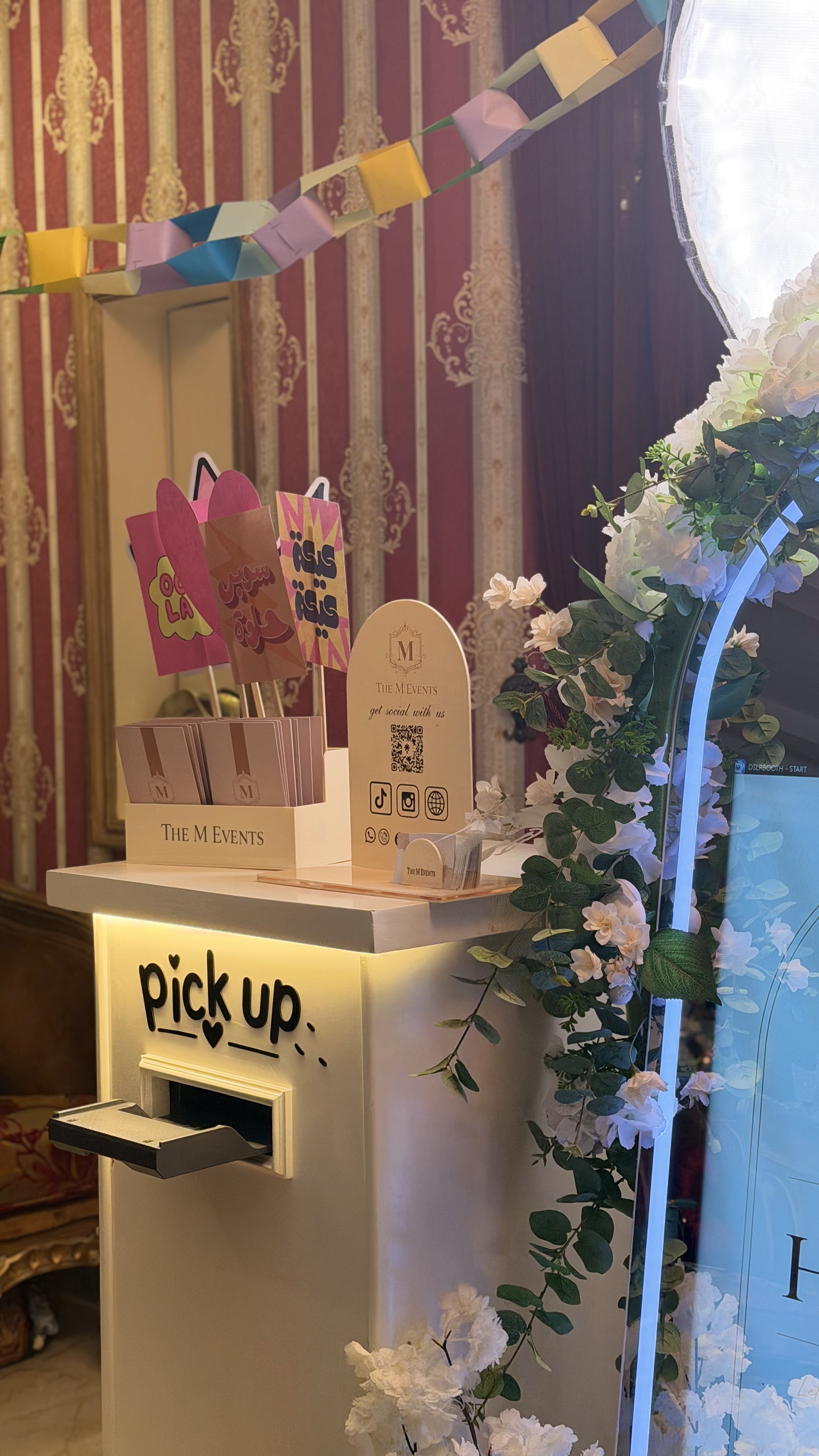 فوتوبوث The M Events في مناسبة بالبحرين — صورة 9